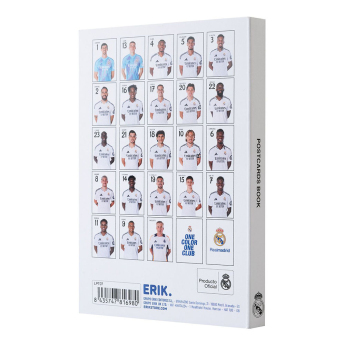 Real Madrid pohlednice 25 color one club