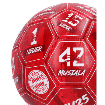 Bayern Mnichov fotbalový mini míč Signature 24/25  - size 1