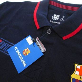 FC Barcelona pánské polo tričko Barca navy