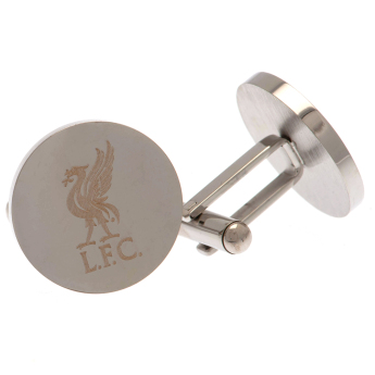 FC Liverpool manžetové knoflíčky Stainless Steel Round