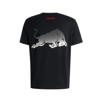 Visa Cash App RB pánské tričko Hugo Logo black F1 Team 2025