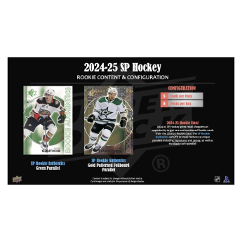NHL boxy hokejové karty NHL 2024-25 Upper Deck SP Hockey Blaster Box