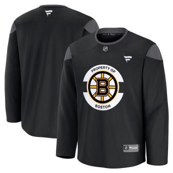 Boston Bruins hokejový dres Practice Jersey black