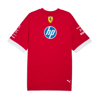 Ferrari pánské tričko official Teamline Replica red F1 Team 2025