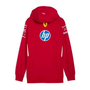 Ferrari dětská mikina s kapucí official Teamline Replica F1 Team 2025