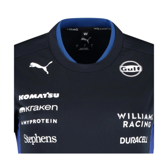 Williams Martini Racing dámské tričko official Teamline Replica black F1 Team 2025