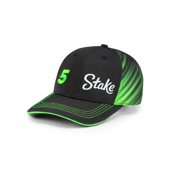 Stake Kick Sauber čepice baseballová kšiltovka Bortoleto official Teamline Replica F1 Team 2025