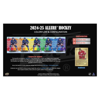 NHL boxy hokejové karty NHL 2024-25 Upper Deck Allure Blaster Box