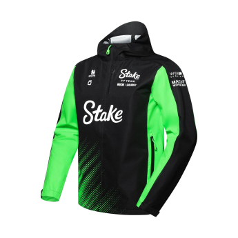 Stake Kick Sauber pánská bunda s kapucí Rain official Teamline Replica F1 Team 2025