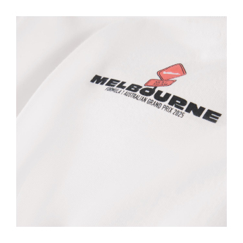 Formule 1 pánské tričko Australia GP wite F1 Team 2025