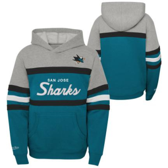 San Jose Sharks dětská mikina s kapucí Head Coach