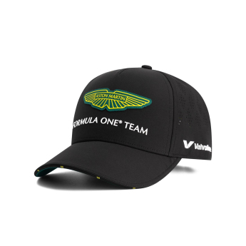 Aston Martin čepice baseballová kšiltovka Stroll black F1 Team 2025