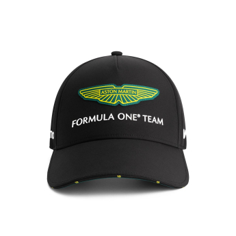 Aston Martin čepice baseballová kšiltovka Stroll black F1 Team 2025