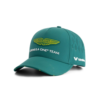 Aston Martin dětská čepice baseballová kšiltovka Stroll green F1 Team 2025