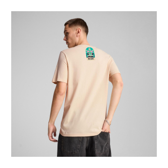 Formule 1 pánské tričko Miami GP beige F1 Team 2025
