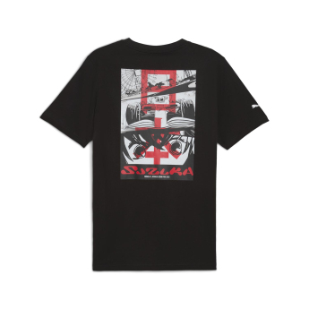 Formule 1 pánské tričko Japan GP black F1 Team 2025