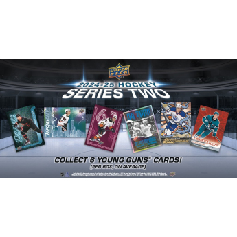 NHL boxy hokejové karty NHL 2024-25 Upper Deck Series 2 Blaster Box