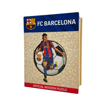 FC Barcelona dřevěné puzzle Yamal 150 pcs