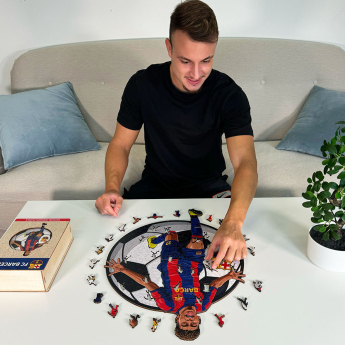 FC Barcelona dřevěné puzzle Yamal 150 pcs
