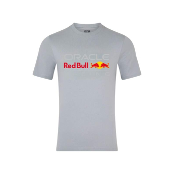 Red Bull Racing pánské tričko Core logo grey F1 Team 2025