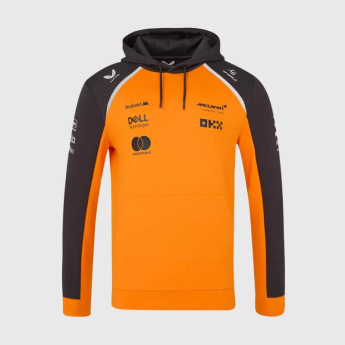 Mclaren Honda pánská mikina s kapucí official Teamline Replica F1 Team 2025