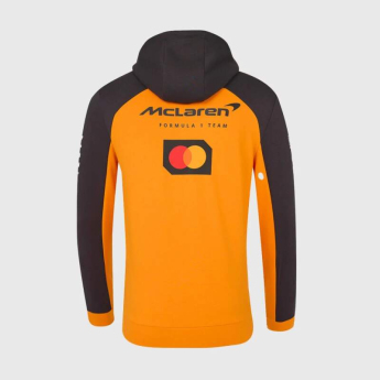 Mclaren Honda pánská mikina s kapucí official Teamline Replica F1 Team 2025