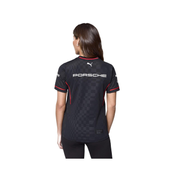 Porsche Motorsport dámské tričko official Teamline Replica black 2025