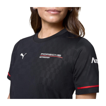 Porsche Motorsport dámské tričko official Teamline Replica black 2025