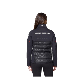 Porsche Motorsport dámská bunda Hybrid official Teamline Replica black 2025