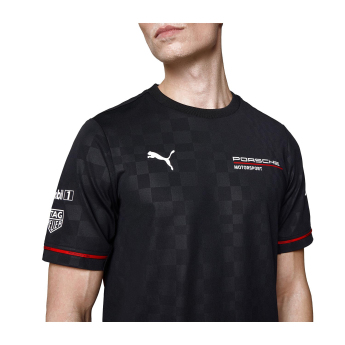 Porsche Motorsport pánské tričko official Teamline Replica black 2025