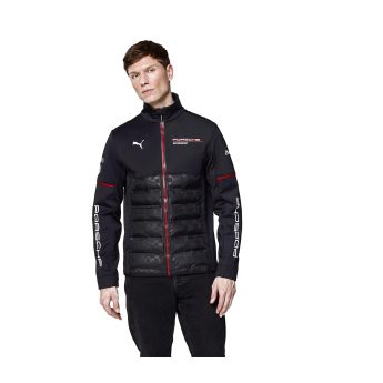 Porsche Motorsport pánská bunda Hybrid official Teamline Replica black 2025