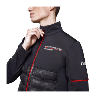 Porsche Motorsport pánská bunda Hybrid official Teamline Replica black 2025