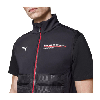 Porsche Motorsport pánská vesta official Teamline Replica black 2025