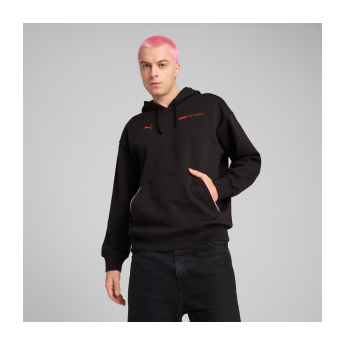 Formule 1 pánská mikina s kapucí Essential Relaxed Logo black F1 Team 2025