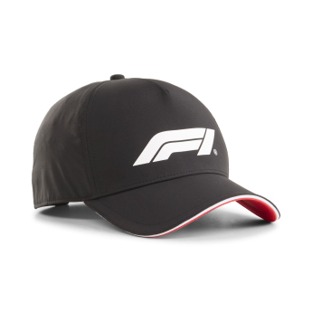 Formule 1 čepice baseballová kšiltovka Logo black F1 Team 2025