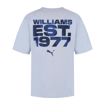 Williams Martini Racing pánské tričko Oversized blue F1 Team 2025