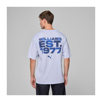 Williams Martini Racing pánské tričko Oversized blue F1 Team 2025