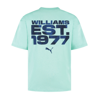 Williams Martini Racing pánské tričko Oversized green F1 Team 2025