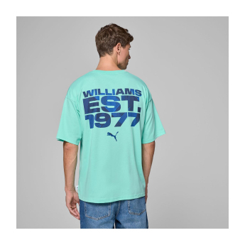 Williams Martini Racing pánské tričko Oversized green F1 Team 2025