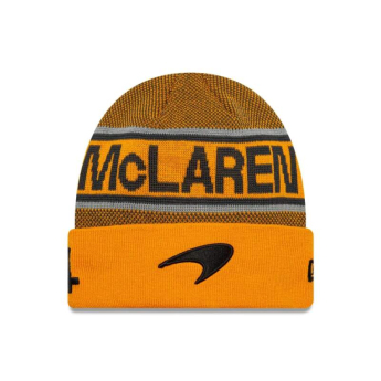 Mclaren Honda zimní čepice Lando Norris official Teamline Replica F1 Team 2025