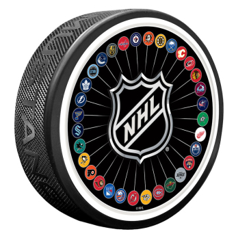 NHL produkty puk NHL 32 Team Logos Puck