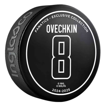 Washington Capitals puk Alex Ovechkin #8 The GR8 Chase 895th Goal Hockey Puck Limited Edition of 2025