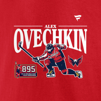 Washington Capitals pánské tričko Alex Ovechkin #8  The GR8 Chase Celebration red