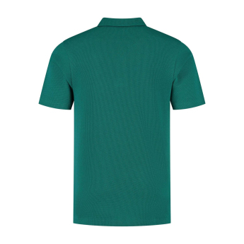 Aston Martin pánské polo tričko Tech Waffle green F1 Team 2025