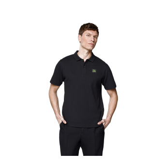 Aston Martin pánské polo tričko Tech Waffle black F1 Team 2025