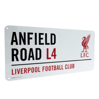 FC Liverpool plechová cedule stadium