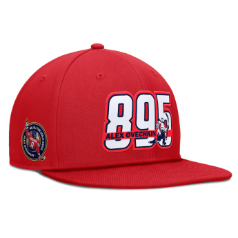 Washington Capitals čepice flat kšiltovka Alex Ovechkin #8 The GR8 Chase Scorer Snapback Hat
