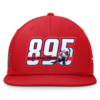 Washington Capitals čepice flat kšiltovka Alex Ovechkin #8 The GR8 Chase Scorer Snapback Hat