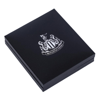 Newcastle United přívěšek na krk Stainless Steel Heart Necklace