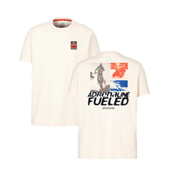 Red Bull KTM pánské tričko Fueled sand beige 2025
